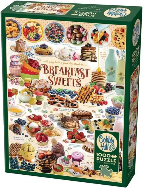 Puzzle Prelibatezze per la Colazione 1000 pezzi