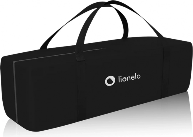 Lettino da viaggio Lionelo Stefi Black Carbon