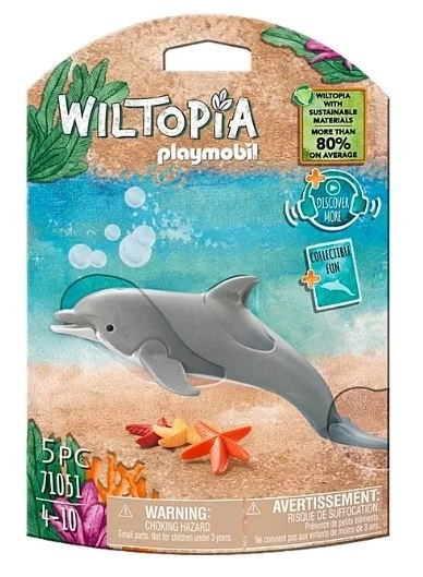 Set di figure Wiltopia Delfino