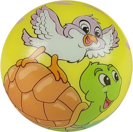 Palla di schiuma rimbalzante Animali 6 cm
