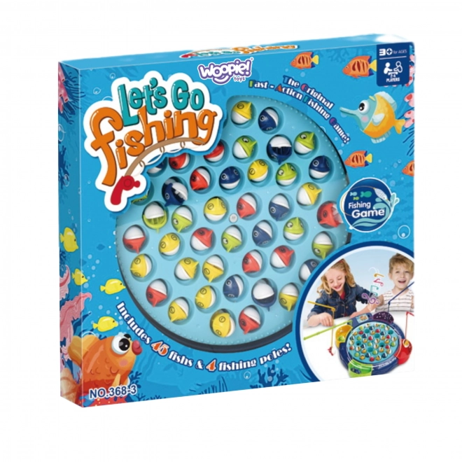 Woopie gioco di pesca per 4 giocatori