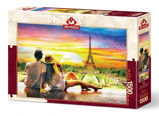 Puzzle romantico al tramonto 1500 pezzi