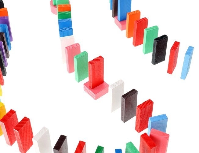 Set Domino in Legno per Bambini