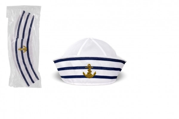 Cappello da marinaio in tessuto per carnevale