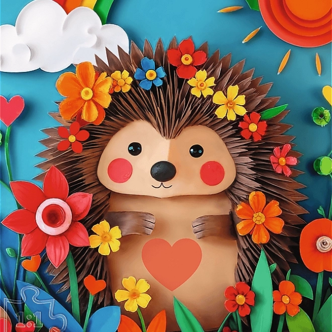 TREFL Puzzle Paper Art: Piccolo Riccio 160 pezzi