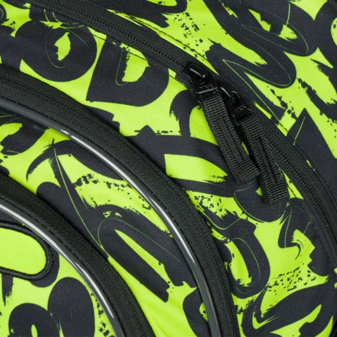 BAAGL 3 SET Core Lime: zaino, astuccio, sacca