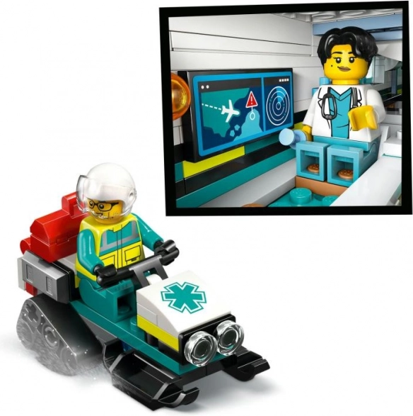 Aereo del servizio di soccorso LEGO City