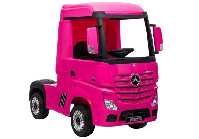 Auto elettrico Mercedes Actros rosa 4x4