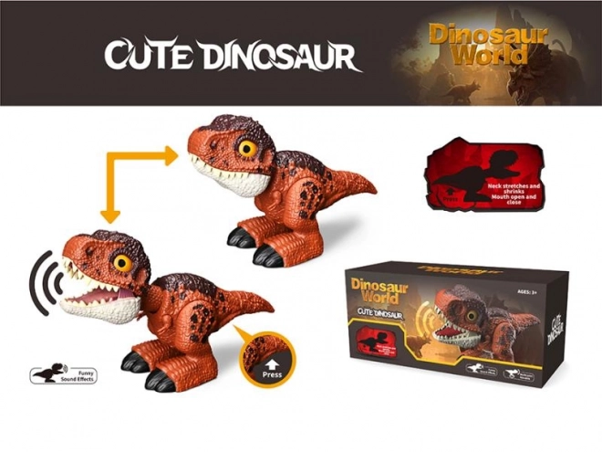 Dinosauro a batterie con suono