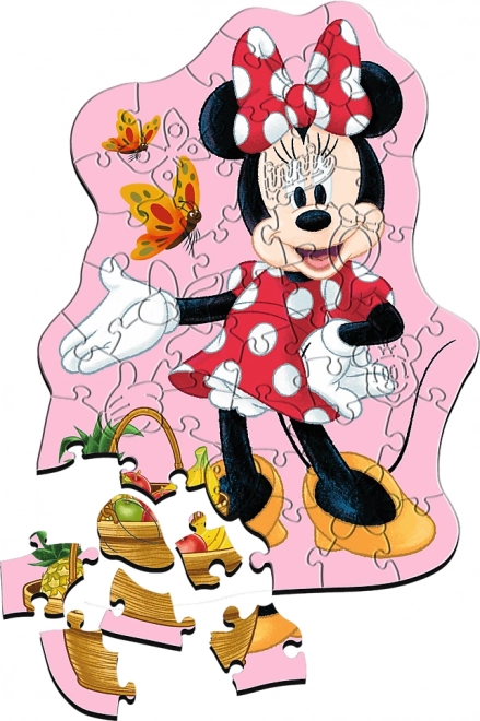 Puzzle in legno MINNIE FELICE