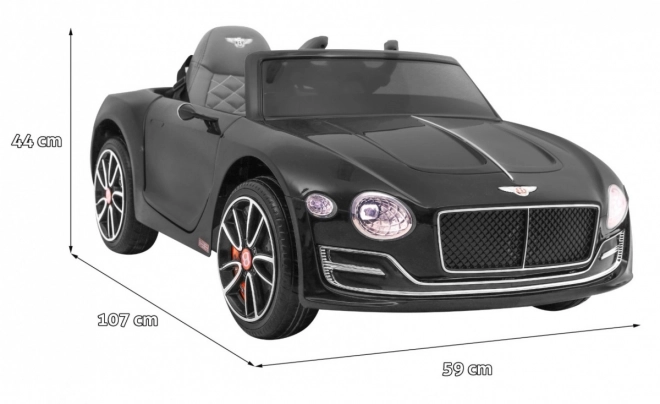 Macchinina elettrica Bentley EXP 12 Verniciata Nera