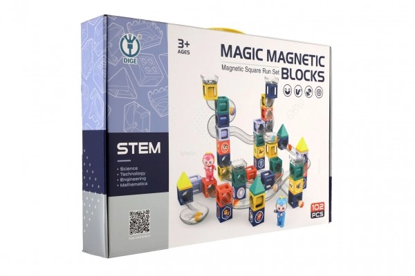 Collegamento magnetico per costruzioni facili e stabili