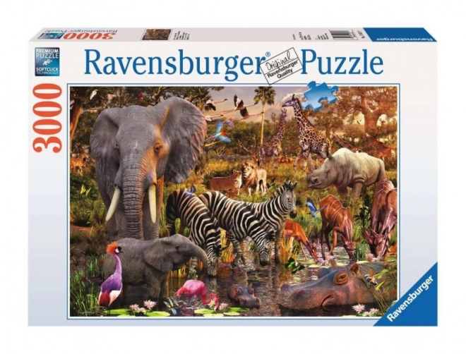 Puzzle animali africani Ravensburger 3000 pezzi