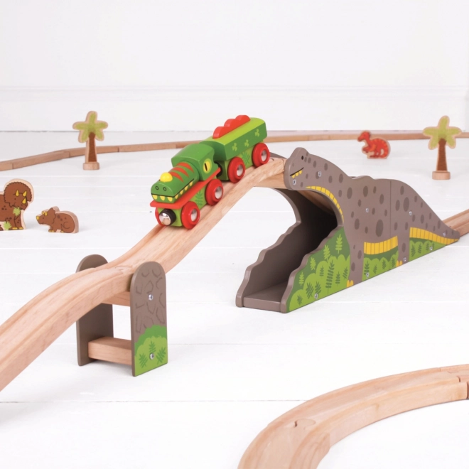 Ponte dei Dinosauri Bigjigs Rail