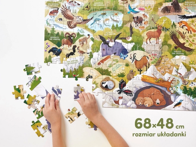Puzzle Dzikie di CzuCzu: Parchi Nazionali 6+