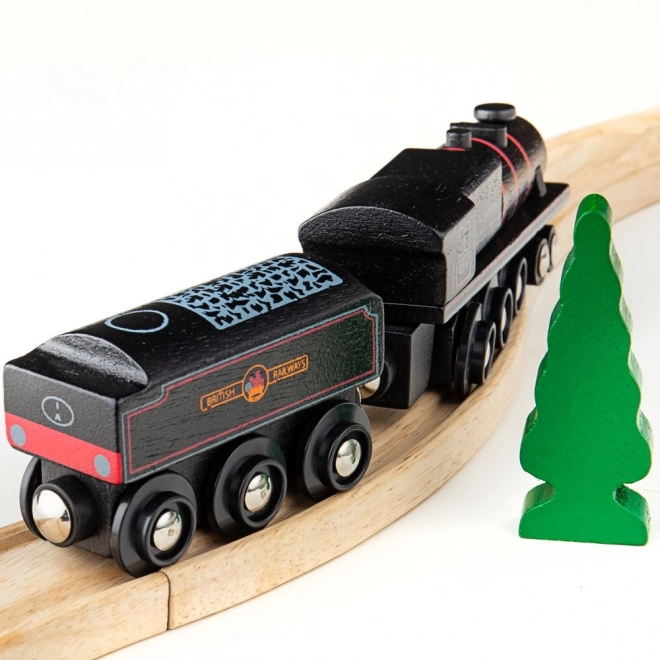 Replica Locomotiva Bigjigs Rail Black 5