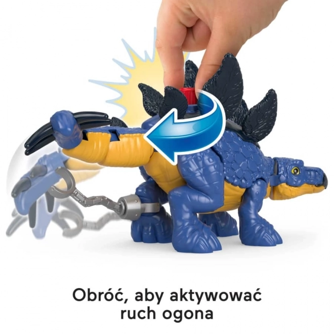 Set Imaginext Jurassic World Stegosaurus e Dr. Grant