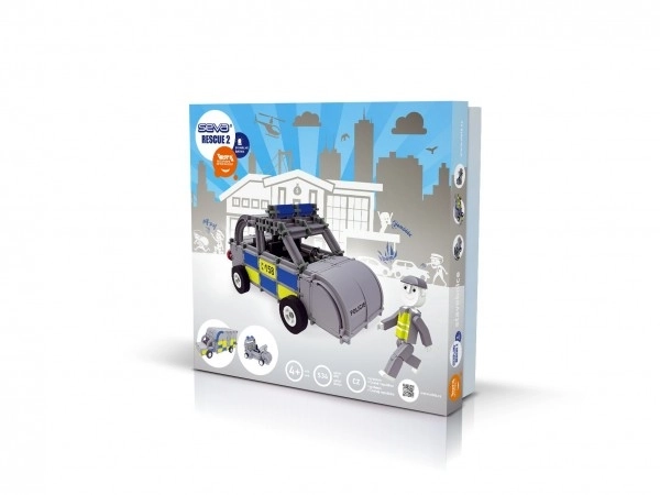 Kit di costruzione SEVA Rescue 2 (polizia) plastica 534 pezzi