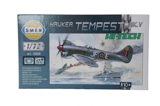 Modellino dell'aereo Hawker Tempest