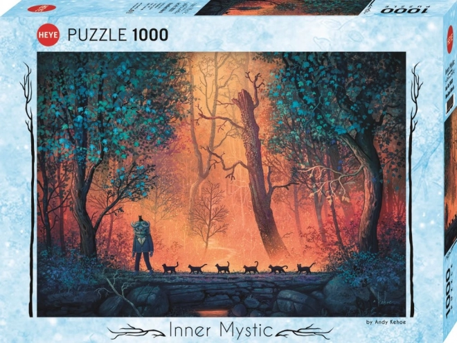 Puzzle Heye Inner Mystic: Pochod Lesem 1000 Pezzi