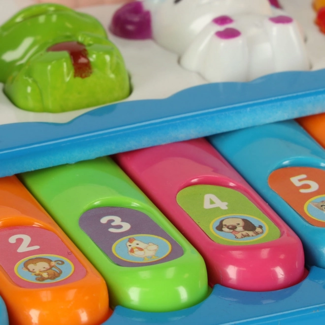 Pianoforte interattivo per bambini suoni animali