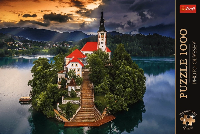 Puzzle 1000 pezzi - Panorama Lago di Bled - TREFL