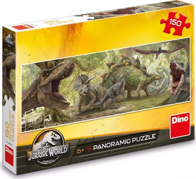 Puzzle panoramico DINO Jurassic World 150 pezzi