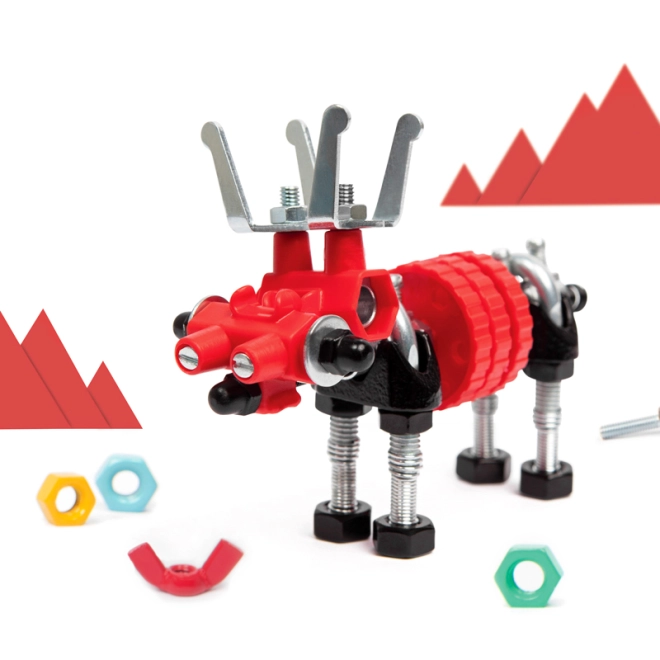 Costruzioni creative in metallo e plastica