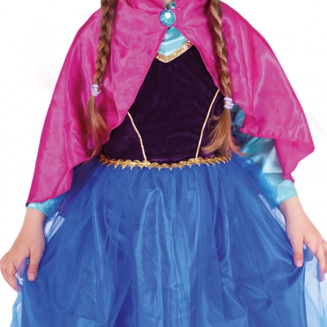 Costume principessa del regno d'inverno ANNA DELUXE