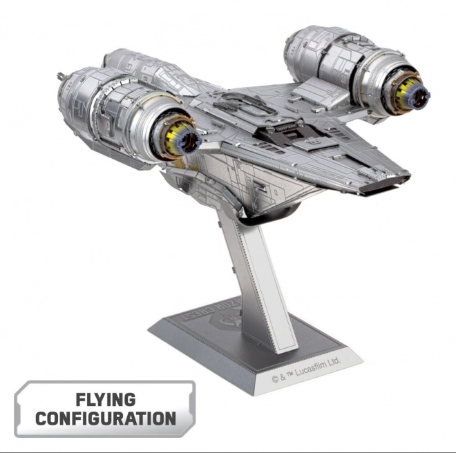 Puzzle 3D in metallo Star Wars Il Mandaloriano: Razor Crest