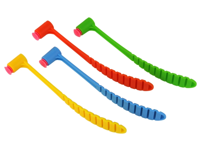 4 martelletti colorati per un’azione vivace