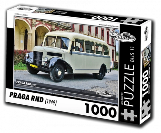 Puzzle Autobus RETRO-AUTA Praga RND (1949) 1000 pezzi