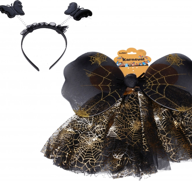 Set carnevale - Farfalla nera