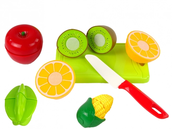 Set Frullatore Giocattolo con Frutta e Verdura