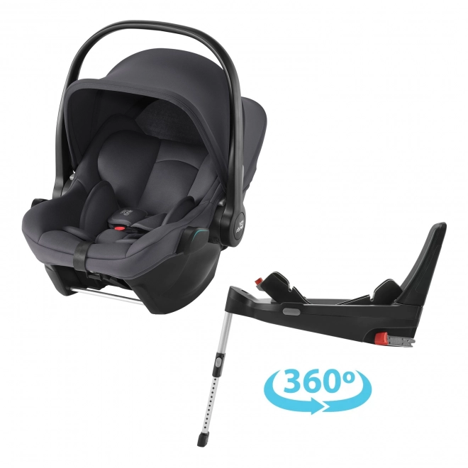 Set auto per bambini Baby-Safe Core + Base Flex 5Z, grigio mezzanotte