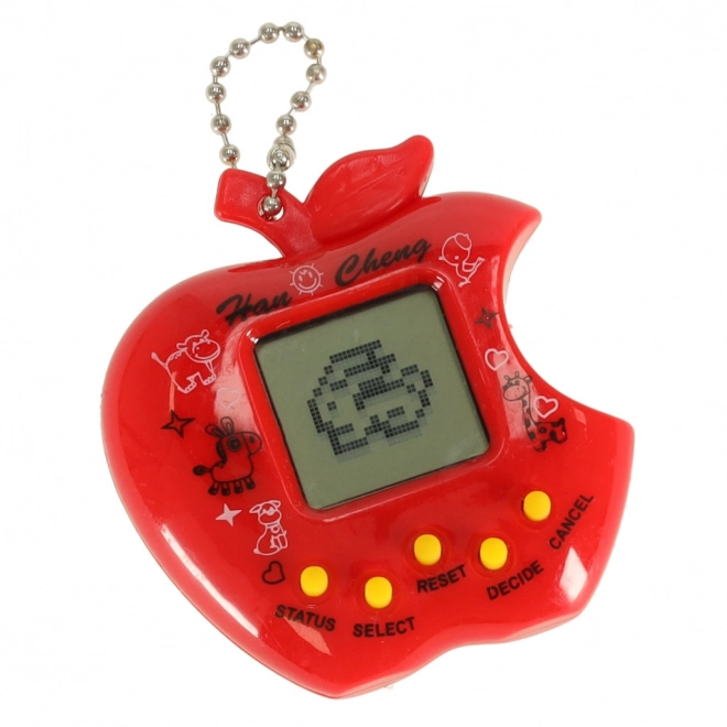 Tamagotchi gioco elettronico per bambini rosso mela