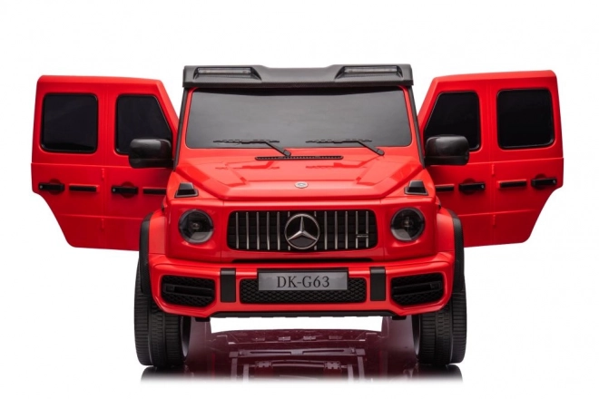 Auto elettrico a batteria per bambini Mercedes G63 XXL rosso 4x4