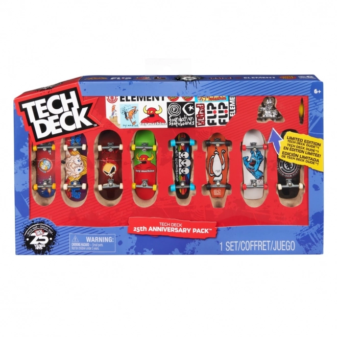 Edizione limitata di fingerboards TECH DECK 25° Anniversario