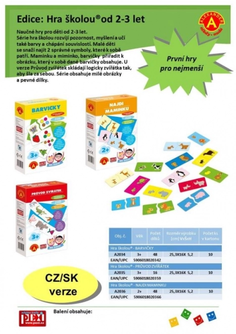 Trova la mamma - gioco scuola