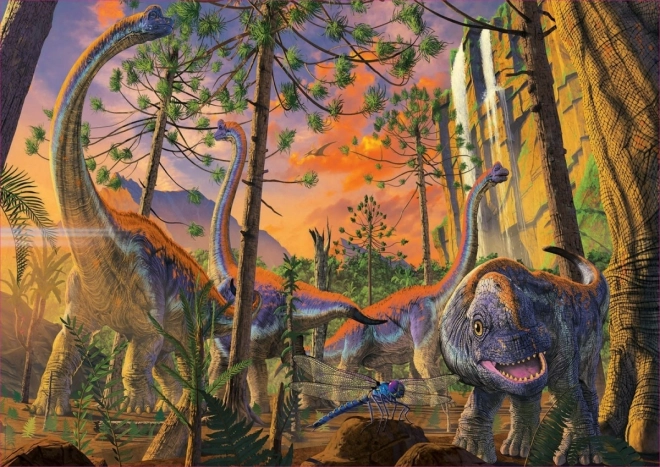 Puzzle Dinossauro Curioso 500 Pezzi