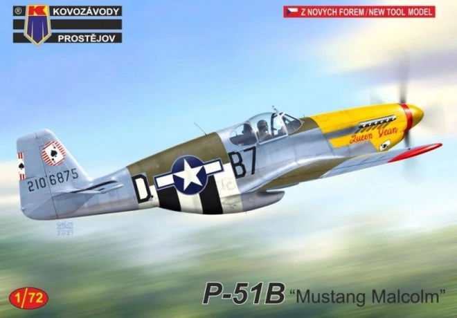 Modello scala 1/72 P-51B Mustang Malcolm