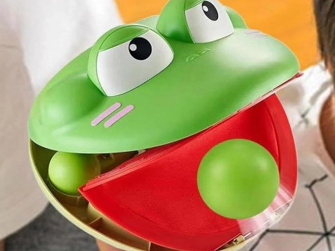 Set sportivo - gioco di abilità Catapulta Rana con 4 palline