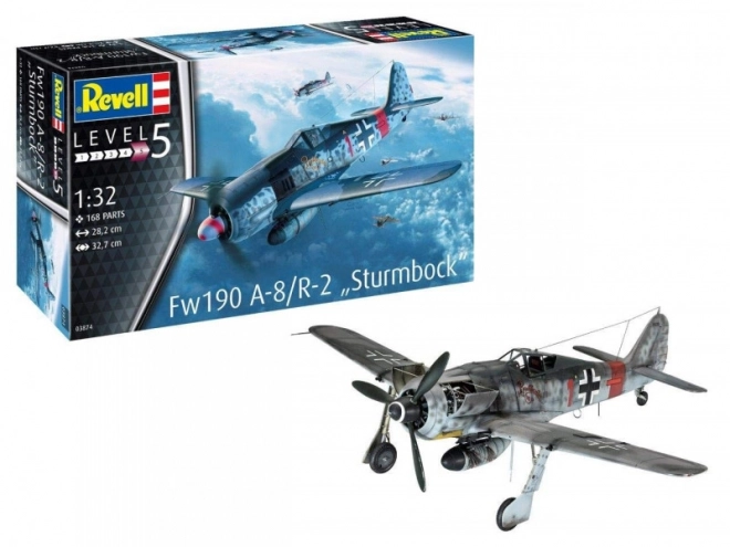 Modello plastico Fw190 A-8 Sturmbock