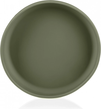 Piatto per Bambini in Silicone Verde Foresta