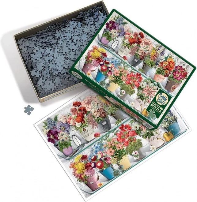 Puzzle Mosaico di fiori 1000 pezzi