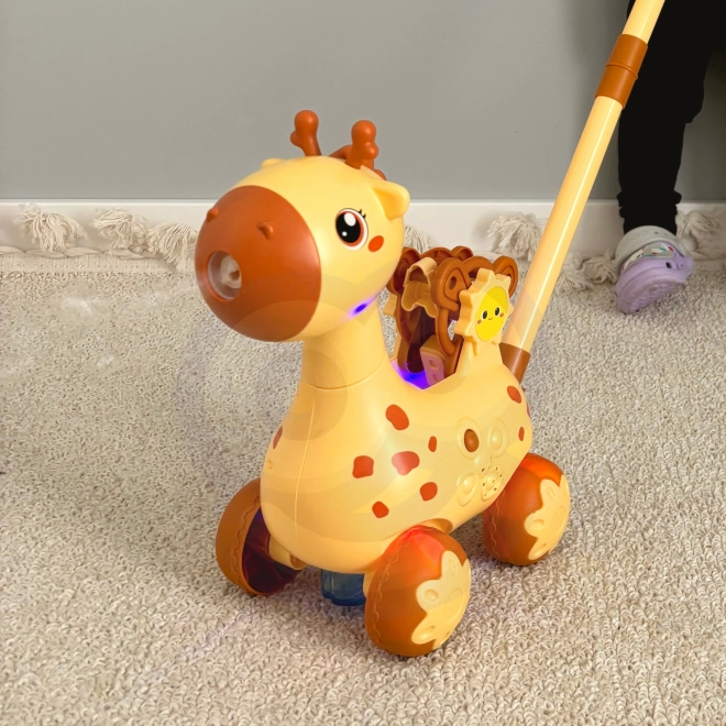 Macchina per bolle di sapone Giraffa 2 in 1 per bambini