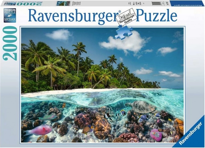 Puzzle immersioni alle Maldive da 2000 pezzi