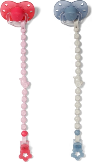 ciuccio con clip per bambole BABY born e Baby Annabell (2 design)