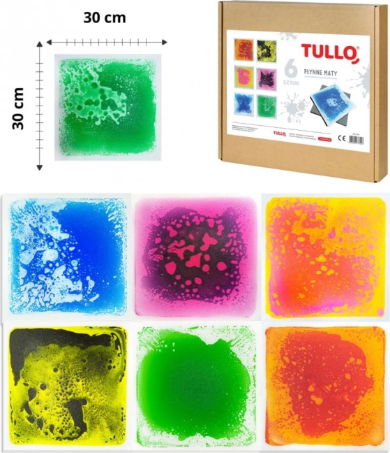 Tullo Sensory tappetini liquidi 6 pezzi