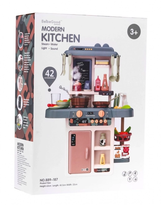 Cucina con Rubinetto e 42 Accessori